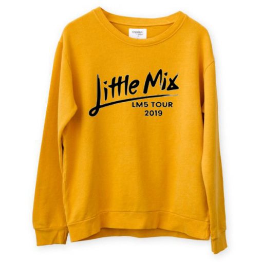 Little Mix yellow sweatshirts