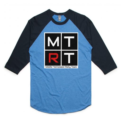 MTRT Blue Black Sleeves Raglan T shirts