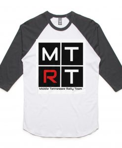 MTRT Black White Sleeves Raglan T shirts