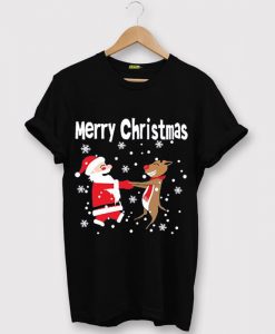 Merry Chirstmas Black Tshirts