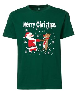 Merry Chirstmas Green Tshirts