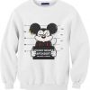 Mickey Mouse Jailed White Sweatshirts