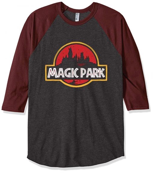 New Design Magic Park Potterhead Grey Brown Raglan Tshirts