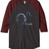 Ocean Grey Brown Sleeves Raglan T shirts