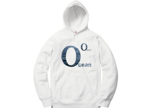 Ocean White Hoodie