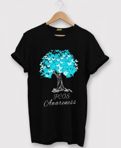 PCOS Awareness BlackT-Shirt