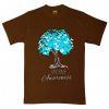 PCOS Awareness Brown Tshirts