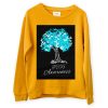 PCOS Awareness Yellow Sweatshirts