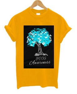 PCOS Awareness Yellow Tshirts