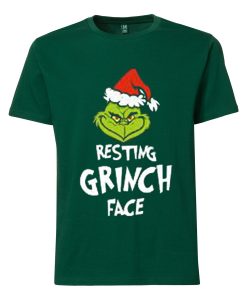 Resting Grinch Face GreenTshirts