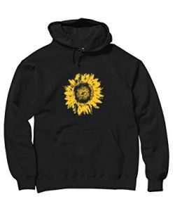 Sunflower Black Hoodie