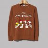 The Christmas Peanuts The Friends Brown Sweatshirts