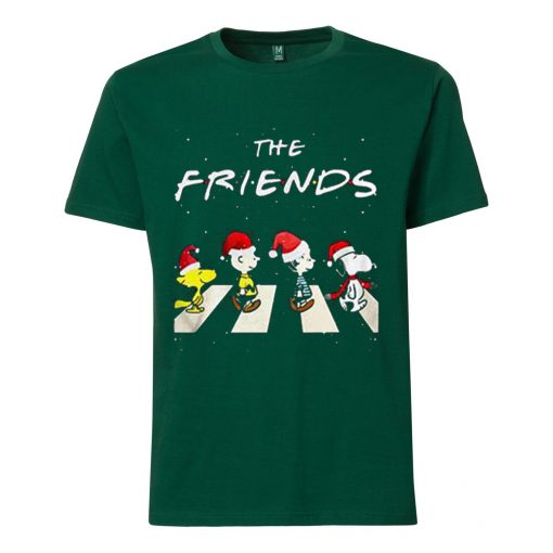 The Christmas Peanuts The Friends Green Tees