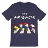 The Christmas Peanuts The Friends Purple Tees