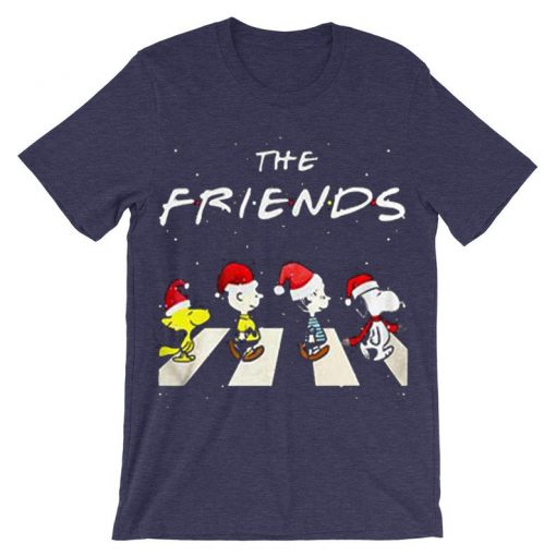 The Christmas Peanuts The Friends Purple Tees