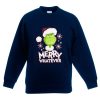 The Grinch Marry Whatever Blue Navy Sweatshirts