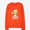 The Grinch Marry Whatever Oange Sweatshirts