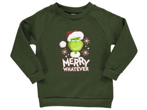 The Grinch Marry Whatever Red Green Army Sweatshirts