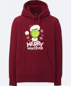 The Grinch Marry Whatever maroon Hoodie