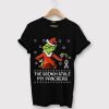 The Grinch Stole My Pancreas Black Tshirts