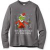 The Grinch Stole My Pancreas Grey Sweatshirts