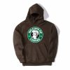 100 CUPS OF COFFEE Brown Hoodie