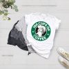 100 CUPS OF COFFEE White T shirts