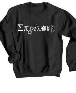 123t Men's Enginerd Black Sweatshirts