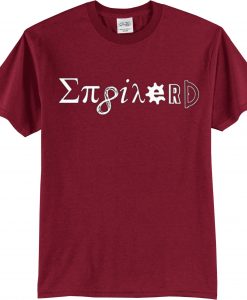 123t Men's Enginerd Maroon T shirts