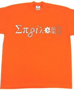 123t Men's Enginerd Orange T-Shirt