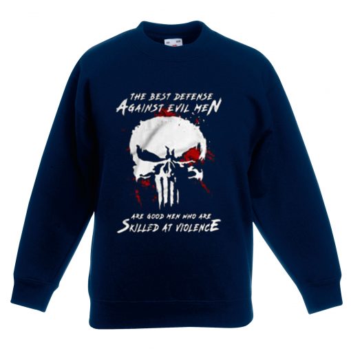 The Punisher Blue Navy Sweatshirts