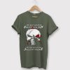 Are Good Men Who Are Skilled At Violence The Punisher Light Green Army T shirts