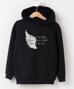 Be a Wing Black Hoodie