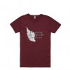 Be a Wing Maroon Tshirts