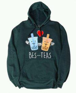 Bes-Teas Green Hoodie