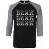 Blah Blah Blah Black Grey Raglan T shirts