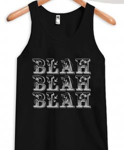 Blah Blah Blah BlackTank Top