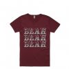 Blah Blah Blah MaroonTshirt