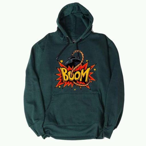 Boom Green Hoodie