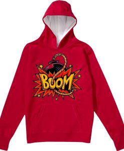 Boom Red Hoodie