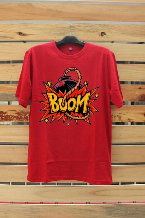 Boom Red T shirts