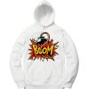 Boom White Hoodie