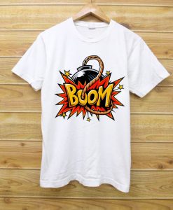 Boom White T shirts