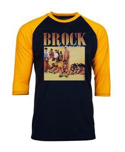 Brockhampton 90s Vintage Black Yellow Raglan T Shirts