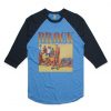 Brockhampton 90s Vintage Blue Black Raglan T Shirts