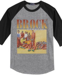 Brockhampton 90s Vintage Grey Black Raglan T Shirts