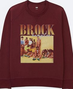 Brockhampton 90s Vintage Maroon Sweatshirts