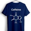 CAFFEINE Blue Navy T shirts