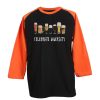 Celebrate Diversity Black Orange Raglan T shirts