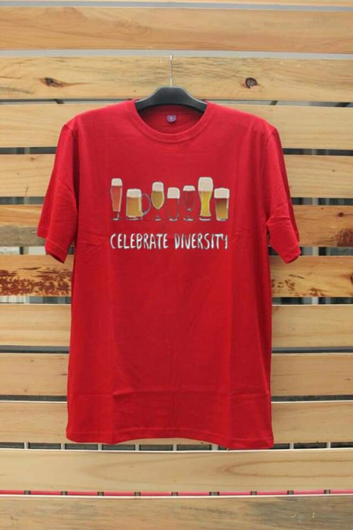 Celebrate Diversity Red T shirts